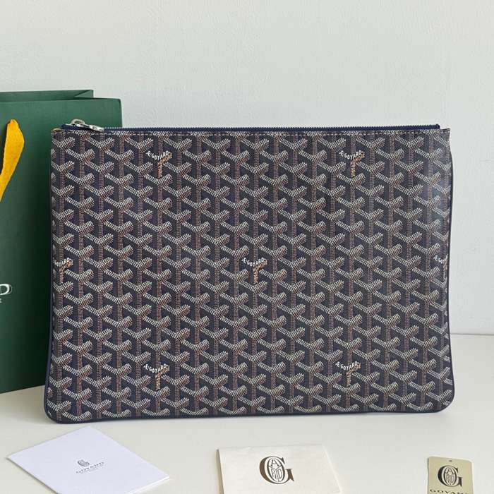 GOYARD MGM クラッチバッグ コットンキャンバス ユニセックス 37×26×1.5cm