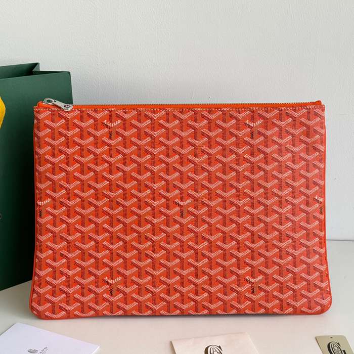GOYARD MGM クラッチバッグ コットンキャンバス ユニセックス 37×26×1.5cm
