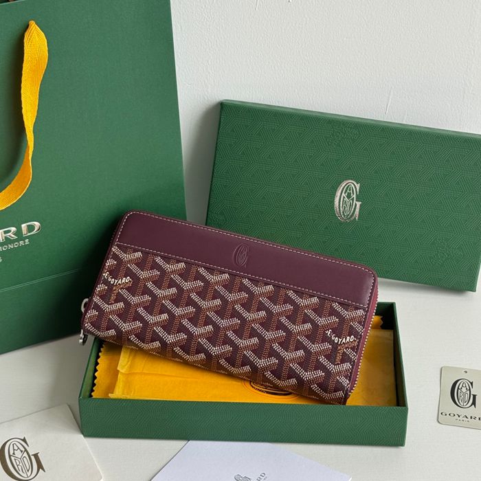 GOYARD ロングウォレット コットンキャンバス ユニセックス 20×11×2.3cm