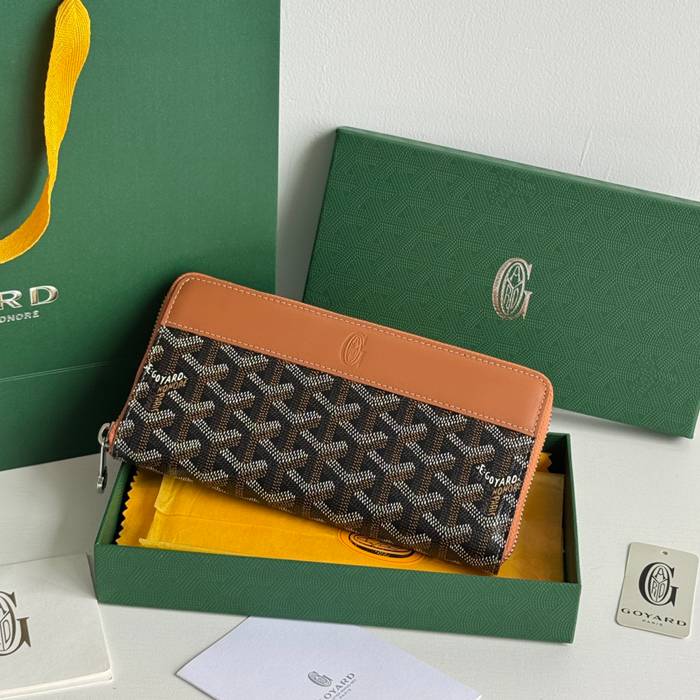 GOYARD ロングウォレット コットンキャンバス ユニセックス 20×11×2.3cm