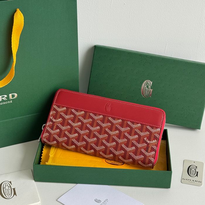 GOYARD ロングウォレット コットンキャンバス ユニセックス 20×11×2.3cm