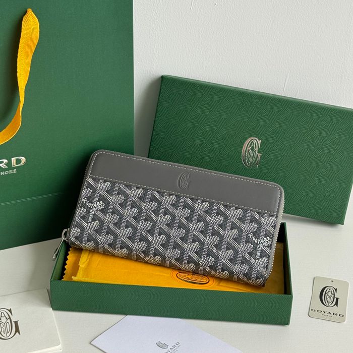 GOYARD ロングウォレット コットンキャンバス ユニセックス 20×11×2.3cm