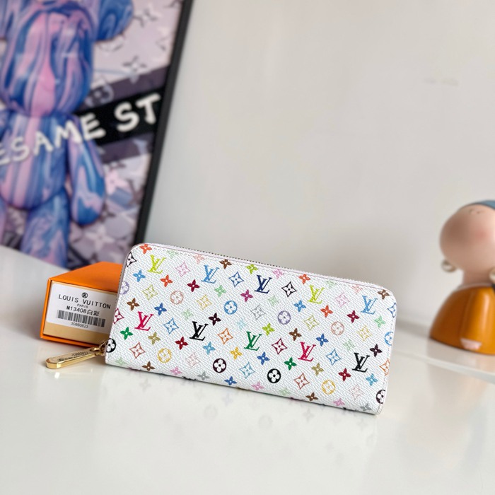 LOUIS VUITTON サラ ウォレット モノグラム マルチカラー レディース 19×10×2cm