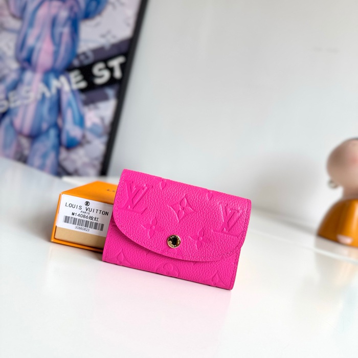 LOUIS VUITTON ロザリー コインパース モノグラム アンプラント レザー レディース 11×8×2.5cm