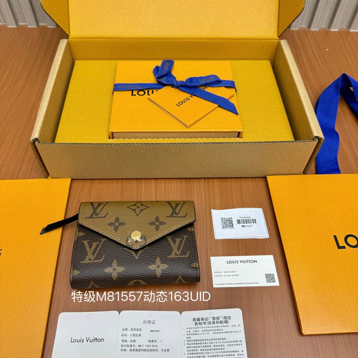 LOUIS VUITTON ヴィクトリーヌ ウォレット モノグラム キャンバス メンズ 12×9.5×2.5cm