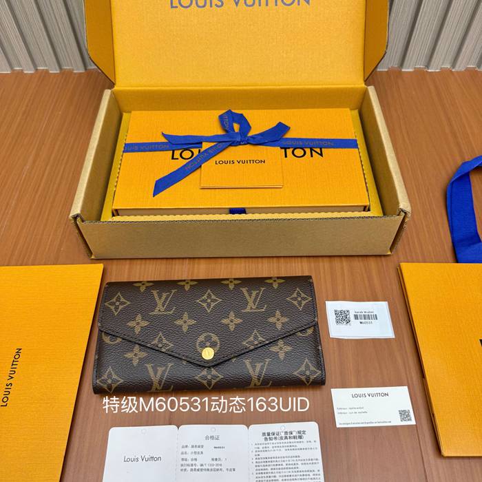 LOUIS VUITTON ジッピー ウォレット モノグラム キャンバス メンズ 19×10.5×2.5cm