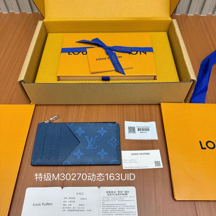 LOUIS VUITTON コイン カードケース モノグラム キャンバス メンズ 8×14×1cm