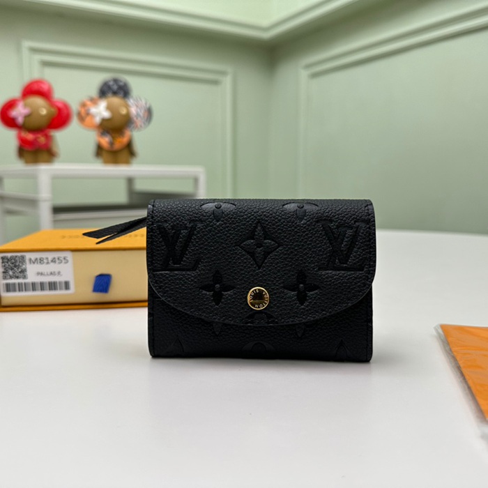 LOUIS VUITTON ロザリー コインパース モノグラム アンプラント レザー レディース 11×8×2.5cm