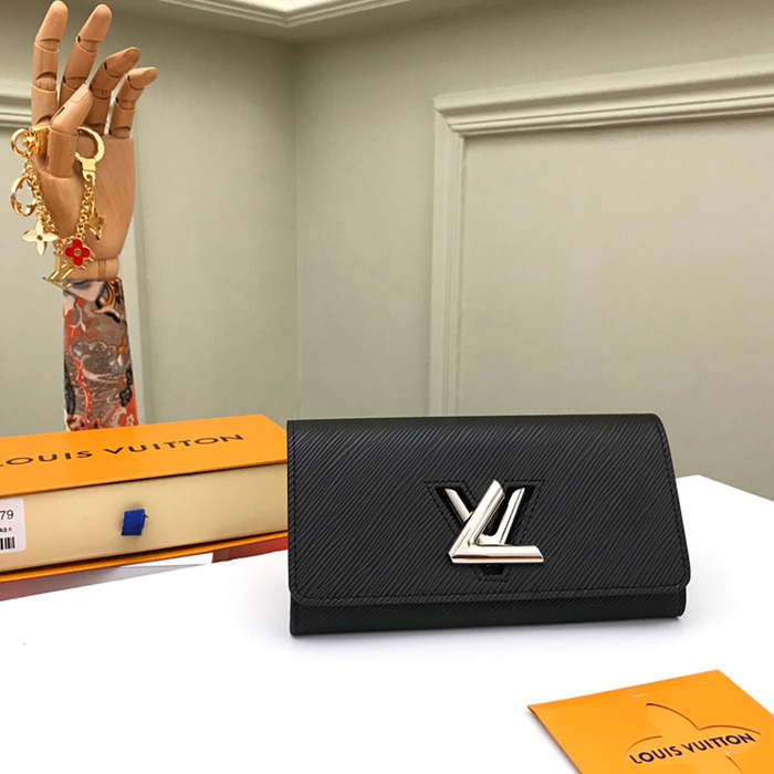 LOUIS VUITTON ツイスト ウォレット エピレザー レディース 19×10.5×2.5cm