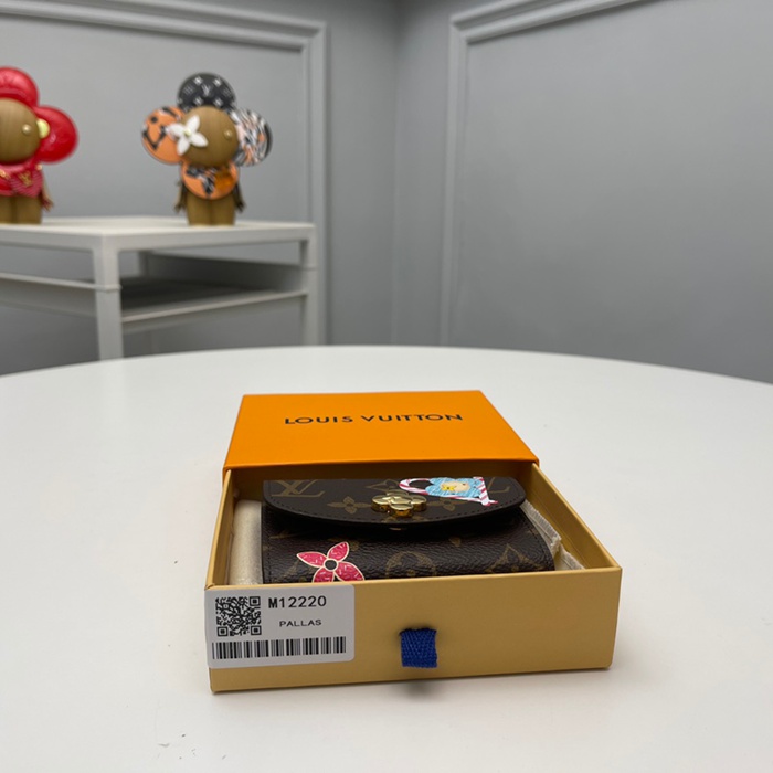 LOUIS VUITTON ロザリー コインパース モノグラム キャンバス レディース 11×8×2.5cm