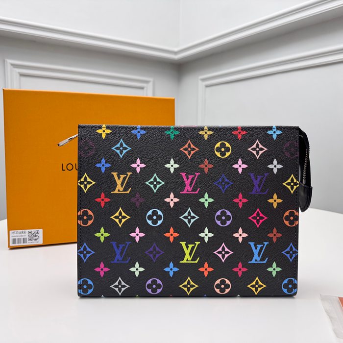 LOUIS VUITTON 化粧ポーチ モノグラム マルチカラー レディース 25×20×5.5cm
