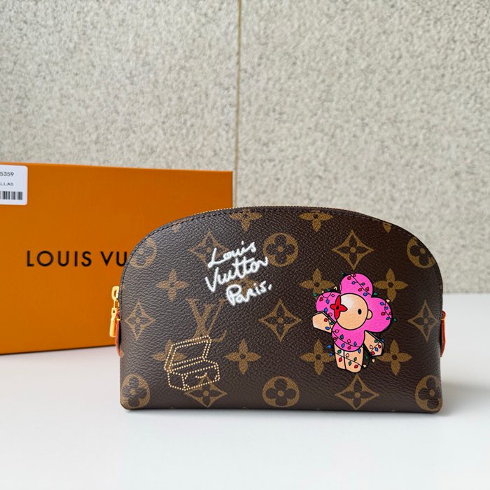 LOUIS VUITTON 化粧ポーチ モノグラム キャンバス レディース 17×12×6cm