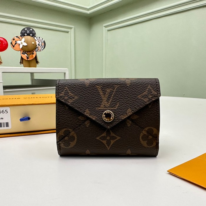 LOUIS VUITTON セレスト ウォレット モノグラム キャンバス レディース 10×8×3cm