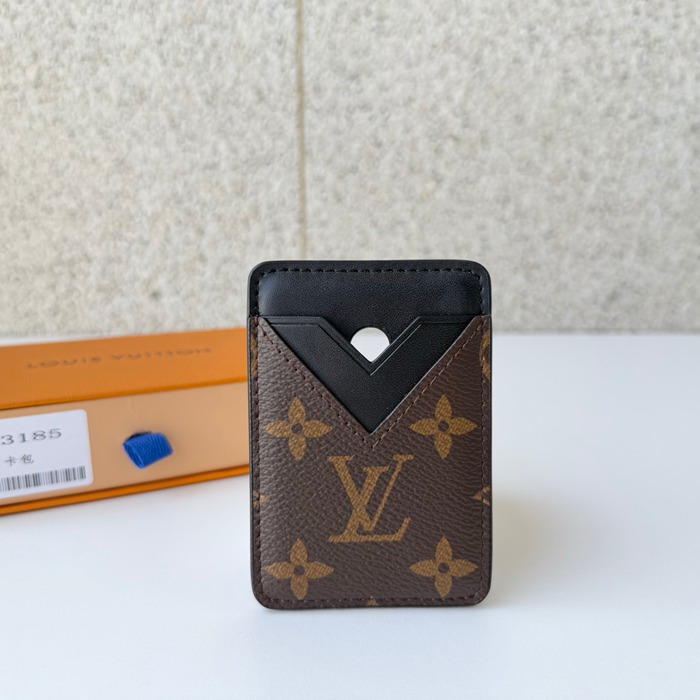LOUIS VUITTON マグネット式カードケース モノグラム エクリプス メンズ 11×7cm