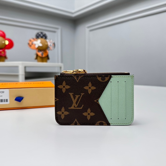 LOUIS VUITTON ロミー カードケース モノグラム キャンバス レディース 12×8×0.8cm