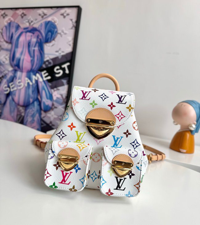 ルイ・ヴィトン スタイル ヴェニス リュック 村上隆コラボ サイズ：26×24×7cm