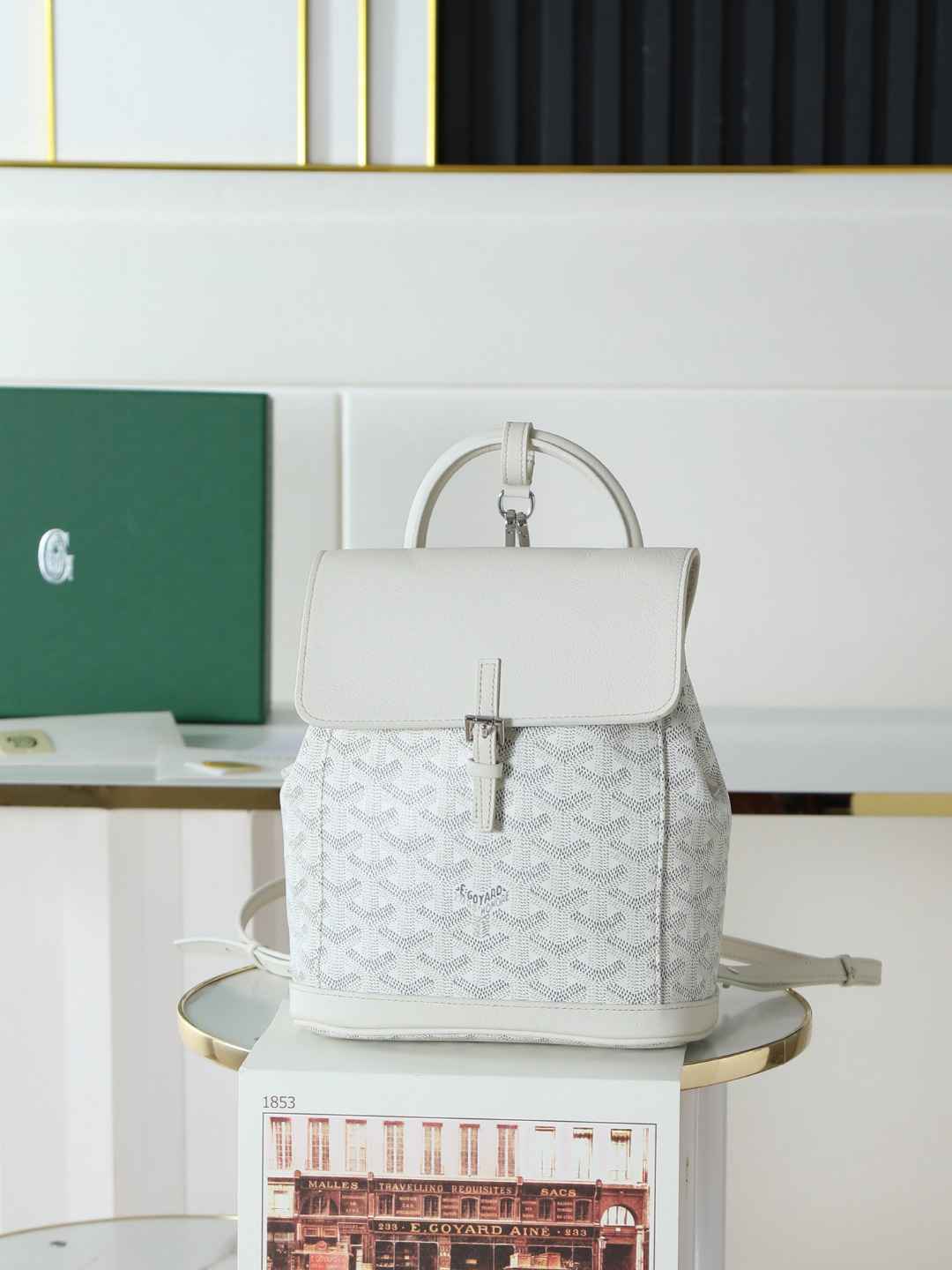 ゴヤール スタイル アルン ミニ リュック サイズ：19×20×9cm