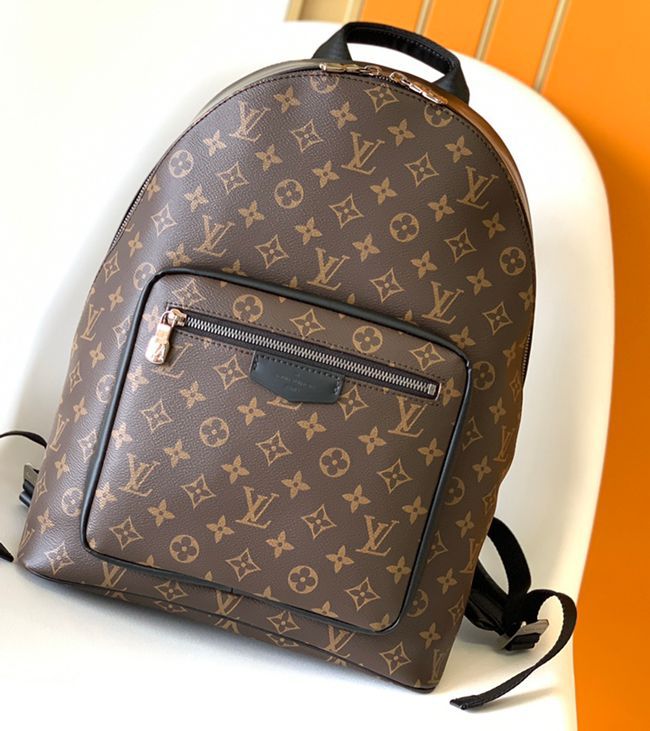 ルイ・ヴィトン スタイル ジョッシュ リュック モノグラム・マカサル サイズ：32×40×13cm