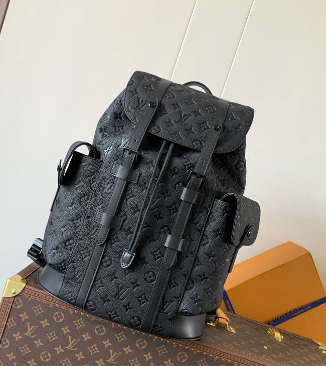 ルイ・ヴィトン スタイル クリストファー ミディアム リュック ダミエ柄 サイズ：41×48×13cm