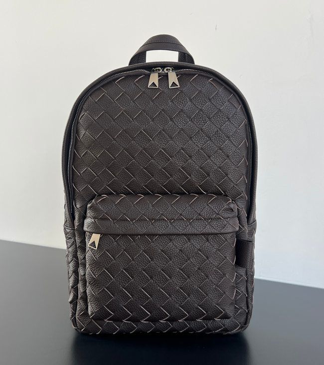BOTTEGA VENETA スタイル シボ革 リュック サイズ：46×30×14cm