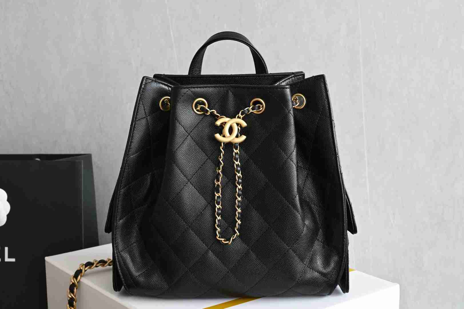 シャネル スタイル 25 ミディアム リュック サイズ：-