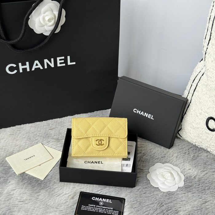CHANEL AP0230 84401 三つ折り財布 細粒牛皮 サイズ:10.5x7.5cm