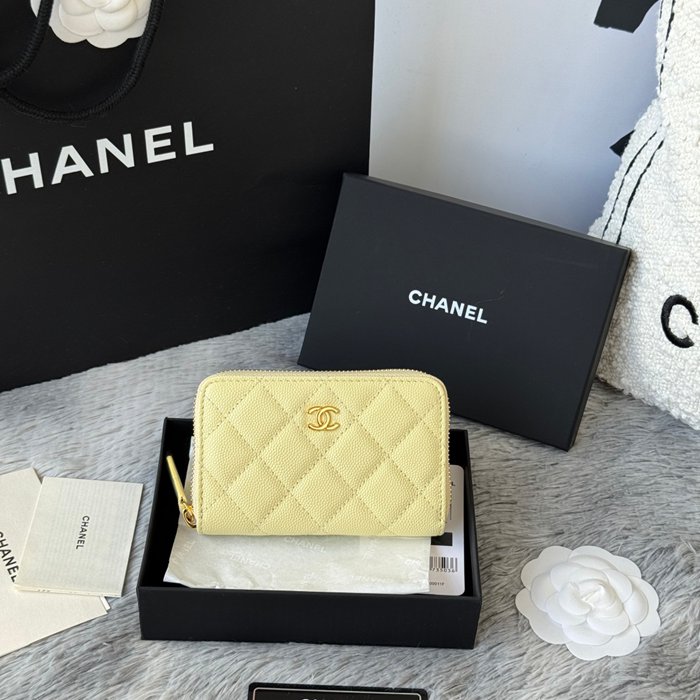 CHANEL 3686 0112 25c ラージジッピー長財布 カヴィア粒革 サイズ:12x8x2cm