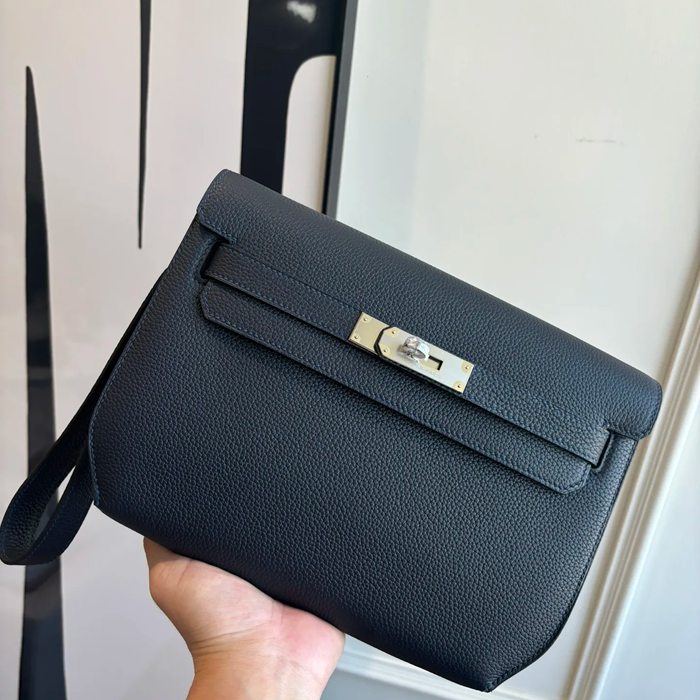 HERMES ケリー デペッシュ 25 クラッチバッグ トゴ革 ショルダーストラップ付き サイズ: