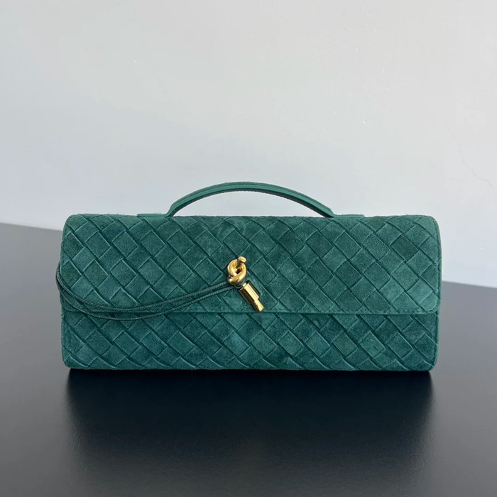 BOTTEGA VENETA BV 741511 クラッチバッグ 編み起毛革 31x13cm サイズ:31x13cm