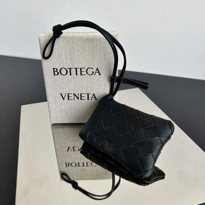 BOTTEGA VENETA BV 843903 カードケース 編み羊皮 マルチカラー 11x8.5cm サイズ:11x8.5cm