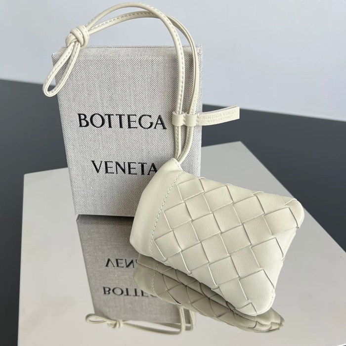 BOTTEGA VENETA BV 843903 カードケース 編み羊皮 マルチカラー 11x8.5cm サイズ:11x8.5cm