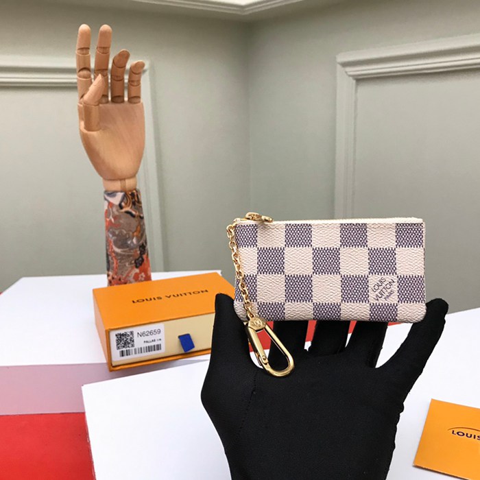 LOUIS VUITTON N62659 コインキーケース ダミエアズール サイズ:12x7cm