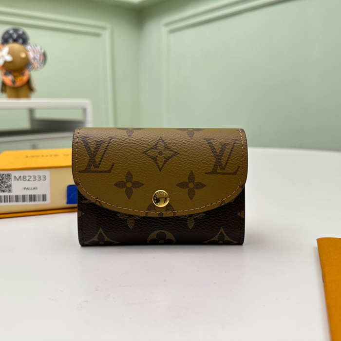 LOUIS VUITTON M82333 ロザリーゼロ財布 モノグラム イエローフラワー サイズ:11x8x2.5cm