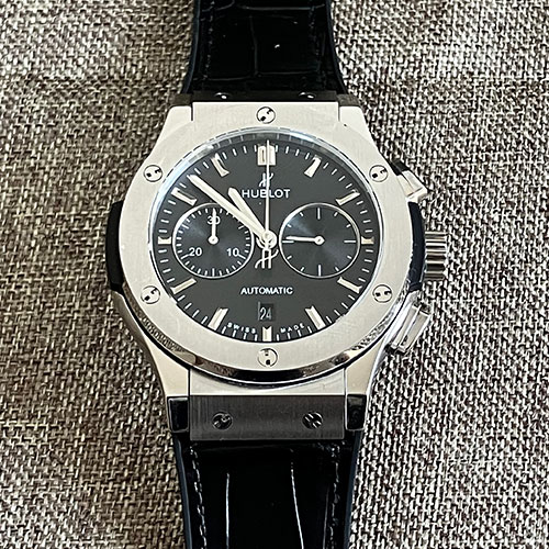 HUBLOT クラシックフュージョン クロノグラフ チタニウム 521.NX.1170.LR 2024人気