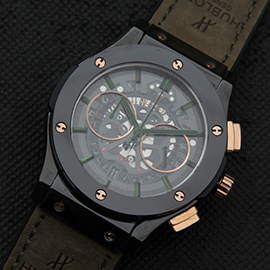 HUBLOT クラシックフュージョン スケルトン文字盤 贈り物に最適
