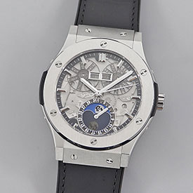 HUBLOT アエロフュージョン 517.NX.0170.LR チタニウム ムーンフェイズ 新品