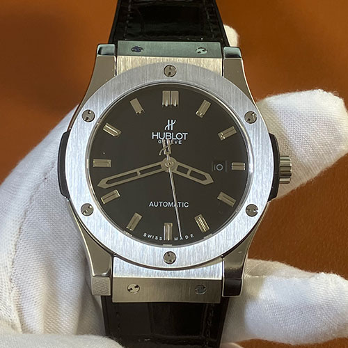 HUBLOT クラシックフュージョン チタニウム 542.NX.1170.LR ブラック