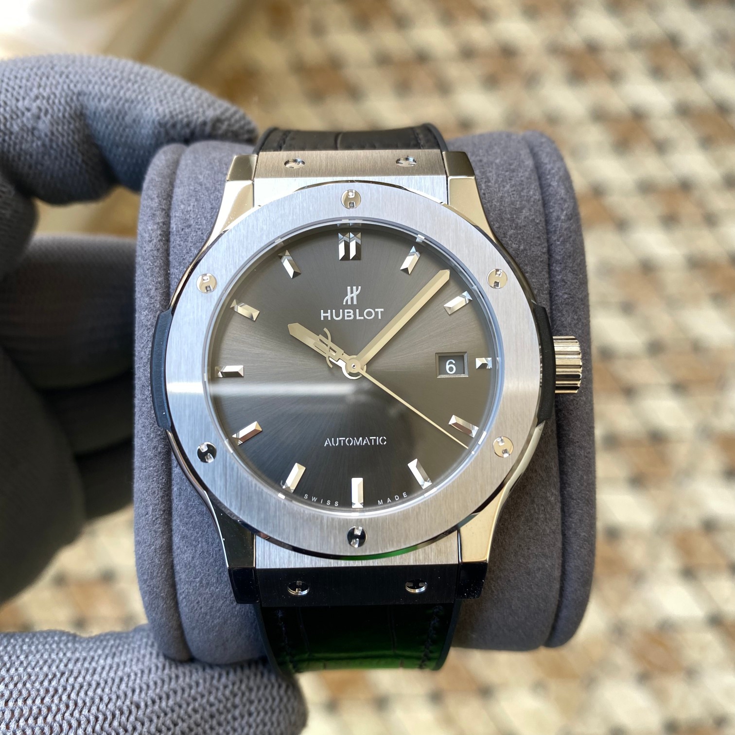 HUBLOT クラシックフュージョン レーシング 542.NX.7071.LR チタニウム グレー APS工場 新品