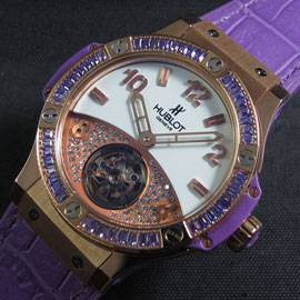 HUBLOT ビッグバン トゥールビヨン ソロバン Asain 21600振動 手巻き