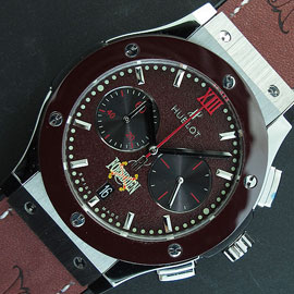 HUBLOT クラシックフュージョン ForbideX キング クォーツ搭載 クロノグラフ デイト表示