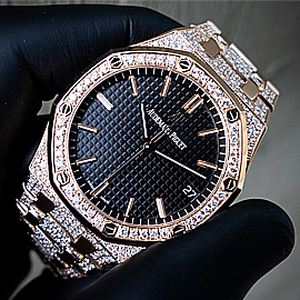 AUDEMARS PIGUET 15500OR ロイヤルオーク 自動巻き Cal.4302搭載 夜光 最高級