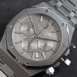 AUDEMARS PIGUET ロイヤルオーク 42mm グレーダイヤル 904SS 品質安心