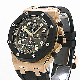 AUDEMARS PIGUET 25940OK ロイヤルオークオフショア クロノグラフ クォーツ デイト