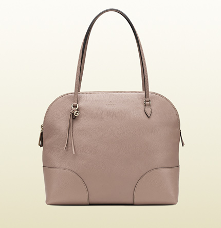 Authentic Gucci Bree Light Pink Leahter Shoulder Bag 323673