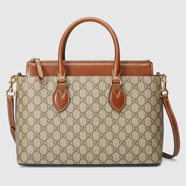 Gucci GG Beige GG Canvas Supreme Tote Bag 409534