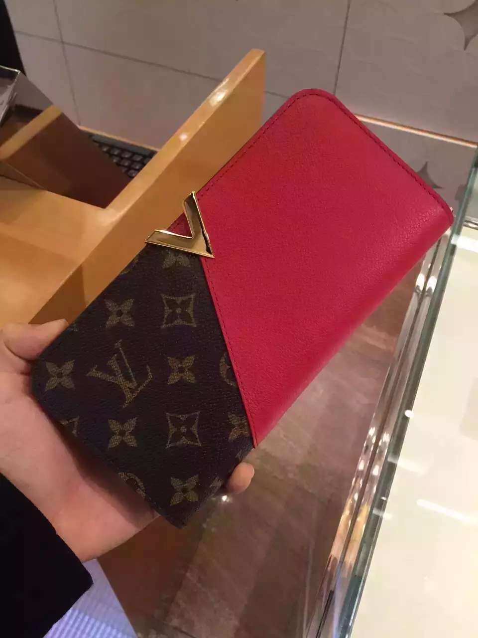 Louis Vuitton Kimono Wallet M56174 Red